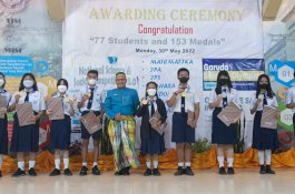 SMP Frater Makassar Raih 153 Medali Pada Olympiade Tingkat Nasional