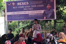 Rudianto Lallo Ajak Warga Lakkang Dukung Program Pemerintah Daerah