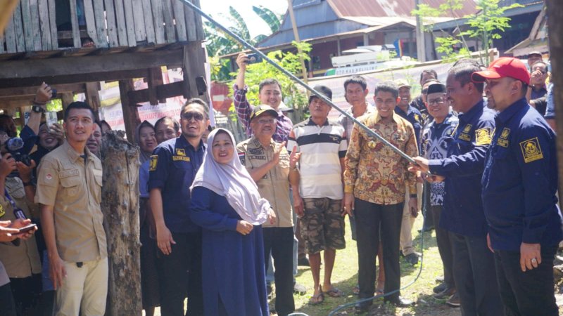 10 Tahun Baru Dibedah, Pemkab Jeneponto Launching RTLH Antama Balla-Ki di Desa Turatea 