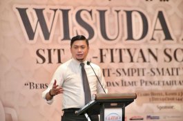 Bupati Gowa Motivasi Peserta Wisuda Al-Fityan School