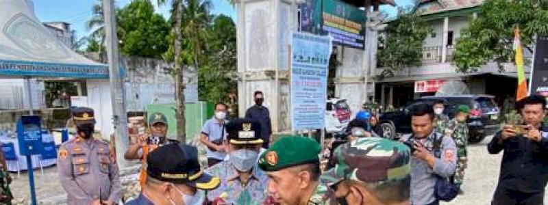 Ketua DPRD Wajo Sambut Kedatangan Pangdam XIV/Hasanuddin 