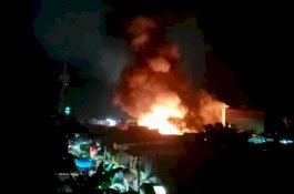 Kebakaran di Maccini Makassar Hanguskan 11 Rumah dan 5 Unit Motor