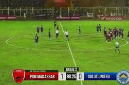Gol Indah Bryan Cesar Menangkan PSM dalam Laga Uji Coba Melawan Sulut United