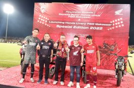 Lanjutkan Komitmen Dukungan, Honda Gelontorkan Rp500 Juta untuk PSM Makassar