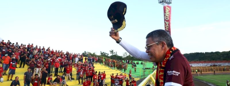 Taufan Pawe: Saya Wakafkan Jiwa Raga Bawa PSM Makassar Bermarkas di Parepare