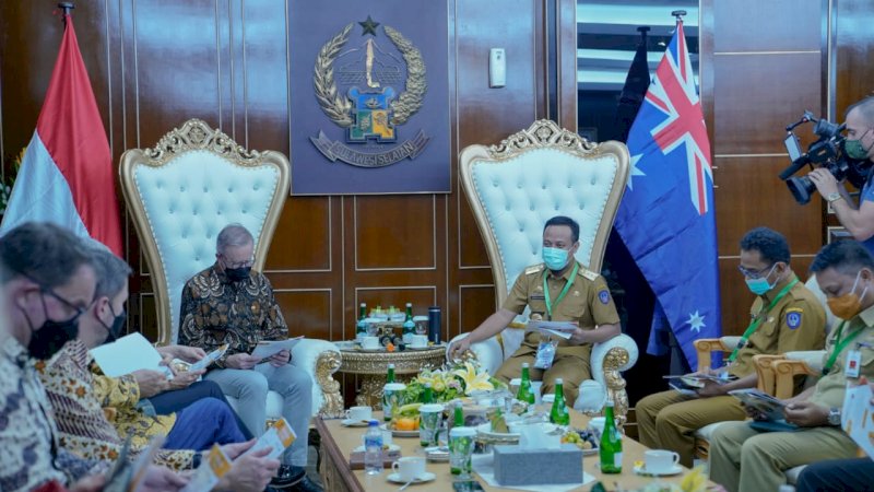 Gubernur Andi Sudirman Paparkan Potensi Multisektor di Sulsel ke Perdana Menteri Australia