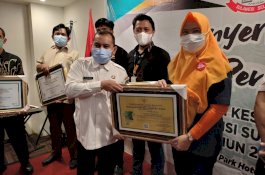 Asmo Sulsel Terima Penghargaan Keselamatan dan Kesehatan Kerja