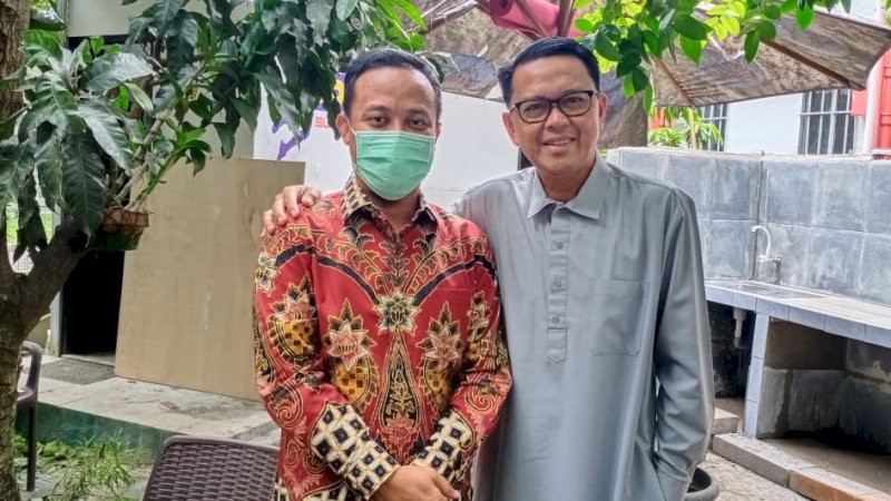 Andi Sudirman Sulaiman Jenguk Nurdin Abdullah, Bahas Pilgub Sulsel  