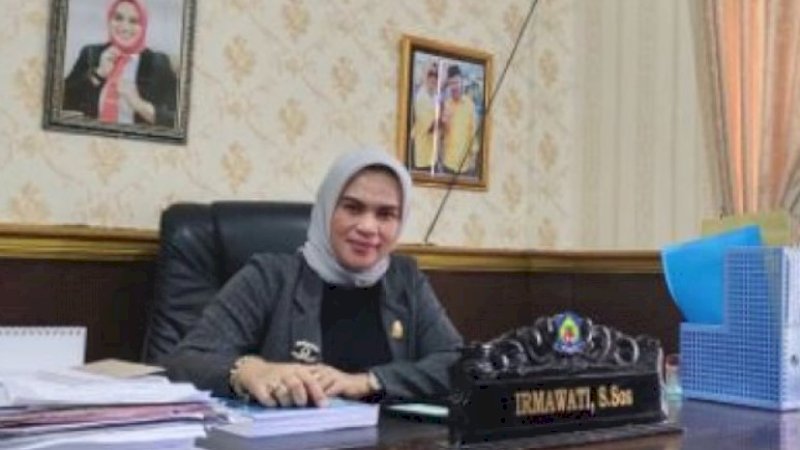 Wakil Ketua I DPRD Jeneponto, Irmawati Zainuddin.