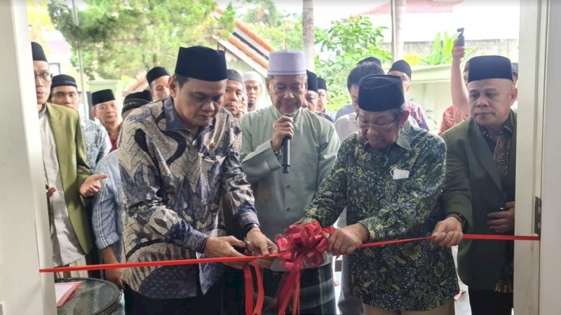 Peresmian Kantor Perwakilan DDI Mangkoso di Depok, Jawa Barat, Sabtu (11/6/2022). 