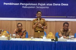 Sekda Jeneponto Ingatkan Kades Taat Pajak Anggaran Dana Desa