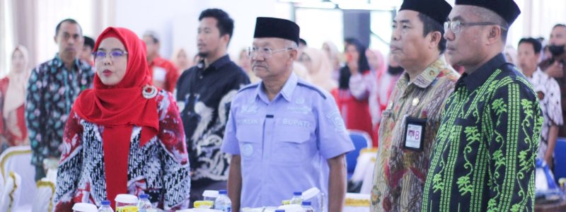 Bupati Jeneponto Hadiri Penamatan di Sekolah Peraih Puluhan Mendali