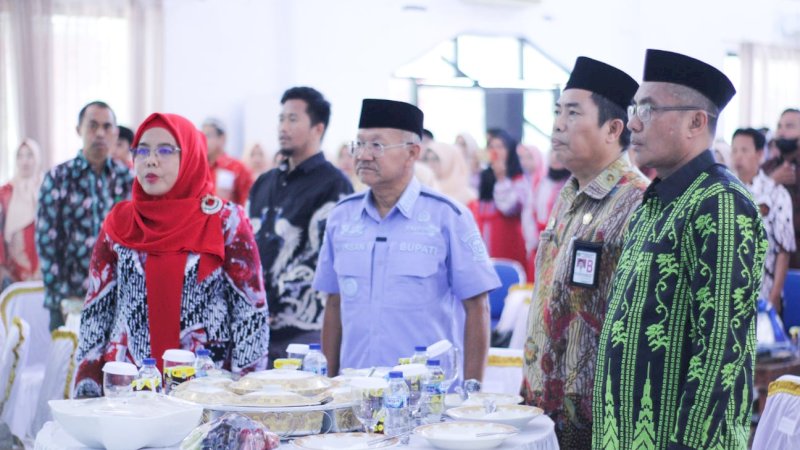 Bupati Jeneponto Hadiri Penamatan di Sekolah Peraih Puluhan Mendali