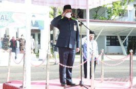 Pimpin Upacara Hari Kesadaran Nasional, Ini Pesan Ketua PN Barru