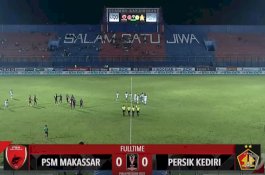Piala Presiden: PSM Vs Persik Berakhir Tanpa Gol