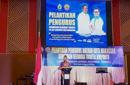 Hadiri Pelantikan Pengurus KKT Makassar, Rudianto Lallo: Jeneponto Lahirkan Banyak Orang Besar