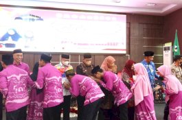 Lepas Kafilah MTQ XXXII, Bupati Wajo Targetkan Masuk Tiga Besar