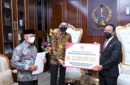 Gowa Terima Bantuan Keuangan Rp 12,4 Miliar