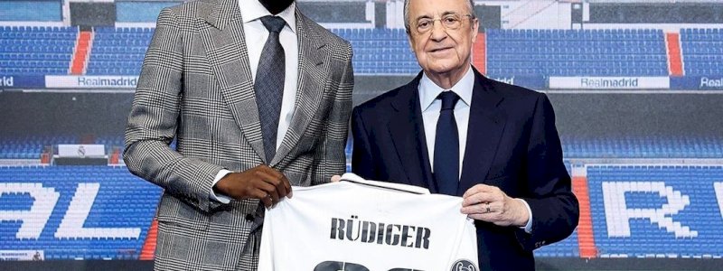 Rudiger Resmi Diperkenalkan Real Madrid