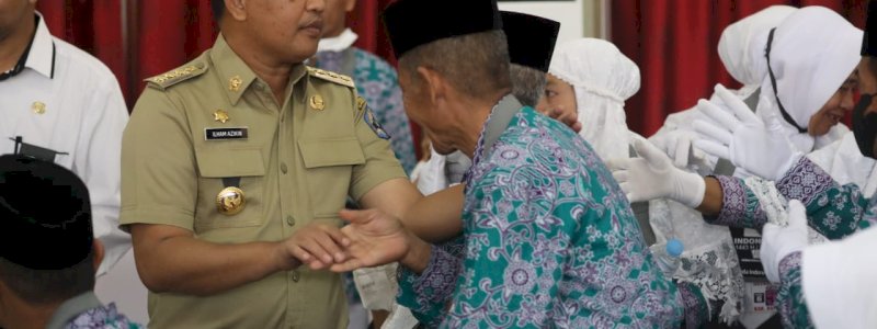 Bupati Bantaeng Lepas 85 JCH