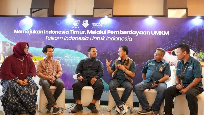 Tingkatkan Geliat Pelaku Ekonomi Lokal, Telkom Gelar Mini EXPO UMKM di Makassar 