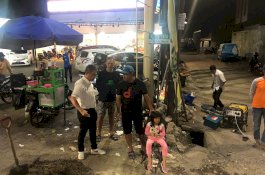 Tanpa kata Lelah, Beni Iskandar Pagi Baca Meter Malam Tinjau Kebocoran