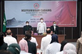 Adnan Purichta Ajak IDI Gowa Berperan Turunkan Kematian Ibu Anak dan Stunting