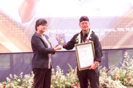 Peringatan HKP 2022, Mentan SYL Terima Rekor MuRI sebagai Pemrakarsa Gerakan IP400