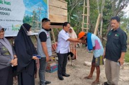 Korban Kebakaran di Balusu Barru Terima Bantuan Rumah dan Tanah