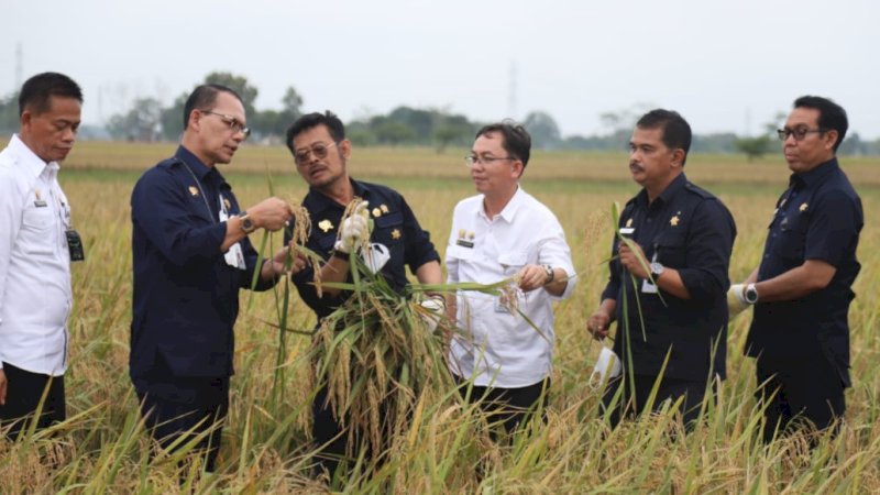 Menteri Pertanian, Syahrul Yasin Limpo (ketiga kiri).