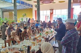 Sebelum Berkompetisi, Bupati Suardi Saleh Undang Kafilah MTQ Barru Sarapan Bersama