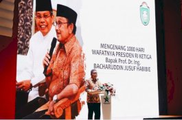 Sampaikan Sambutan Testimoni 1000 Hari Wafatnya Habibie, Taufan Pawe Buat Tokoh Nasional Kagum