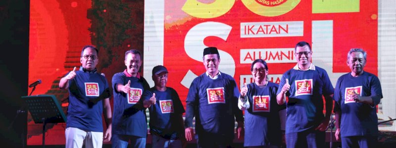 Danny Pomanto Perkenalkan Logo dan Slogan IKA Unhas Sulsel