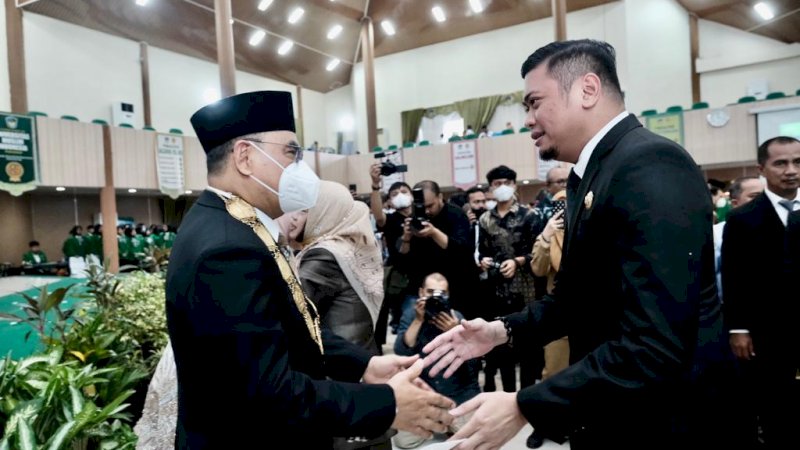 Bupati Gowa Hadiri Pelantikan Rektor UMI: Cetak Terus SDM Unggul 