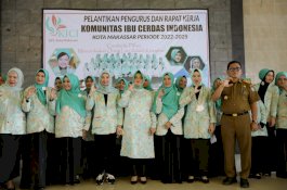 Indira Jusuf Ismail Ajak KICI Makassar untuk Mencerdaskan Keluarga dan Bangsa