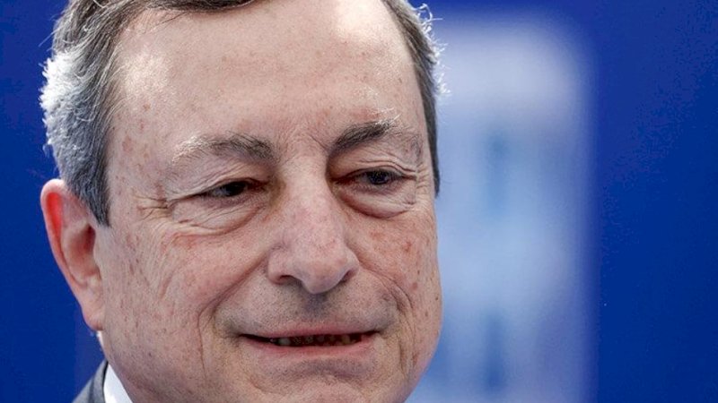 Perdana Menteri (PM) Italia, Mario Draghi.