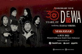 Konser Ultah ke-30, Dewa 19 Bakal Tampil di Makassar, Catat Tanggalnya