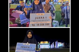 Dua Kafilah Barru Raih Emas di MTQ Bone, Berhak ke Ajang Nasional