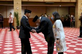 Mentan SYL Lantik Andi Nur Alam Syah Jadi Dirjen Perkebunan