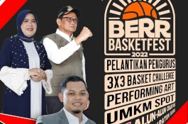 Perbasi Barru Gelar Pertandingan Basket 3 Vs 3 di Alun-Alun