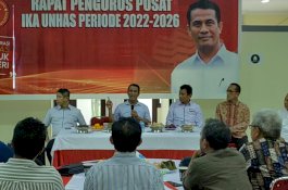 Raker Pengurus Pusat IKA Unhas Digelar Bulan Juli Ini