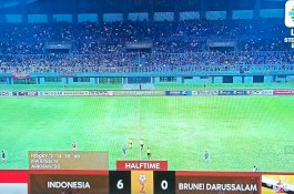 Piala AFF U-19: Timnas Indonesia Bantai Brunei 6-0 di Babak Pertama
