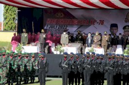 HUT Bhayangkara, Wali Kota Parepare Sampaikan Harapan untuk Institusi Polri