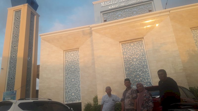 Kampung Jangka Kabupaten Gowa Bangun Masjid dan Rumah Tahfiz dari Swadaya Warga