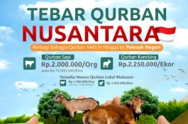 Berbagi hingga Pelosok Negeri, Wahdah Inspirasi Zakat Luncurkan Program Tebar Qurban Nusantara