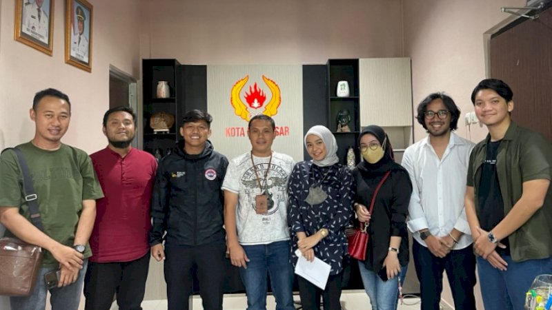 Jajaran pengurus Kota Kickboxing Indonesia (KBI) Makassar yang segera dilantik.
