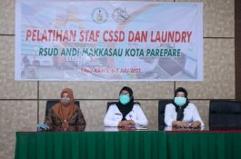 RSUD Andi Makkasau Gelar Pelatihan Linen dan Sterilisasi