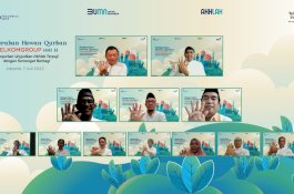 Iduladha 1443H, Telkom Salurkan 900 Ekor Lebih Hewan Kurban