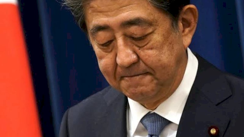 Shinzo Abe. (Foto: Franck Robichon/Pool/AFP)