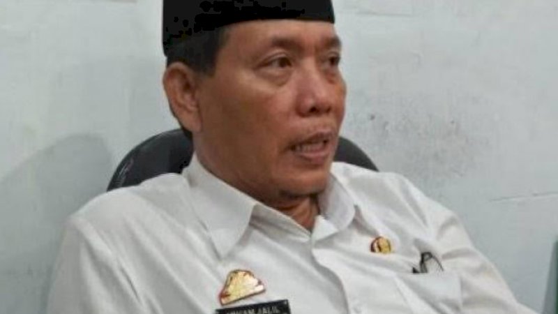 Kepala Bagian Kesejahteraan Rakyat (Kabag Kesra) Sekretariat Daerah (Setda) Barru, Irham Jalil.
